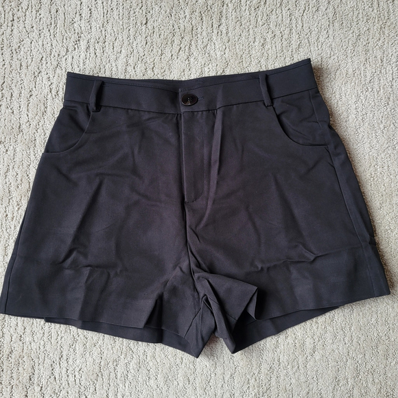 Women’s Summer High Waisted Shorts – Ginasy – Black – Size XL – NWT - Picture 2 of 10